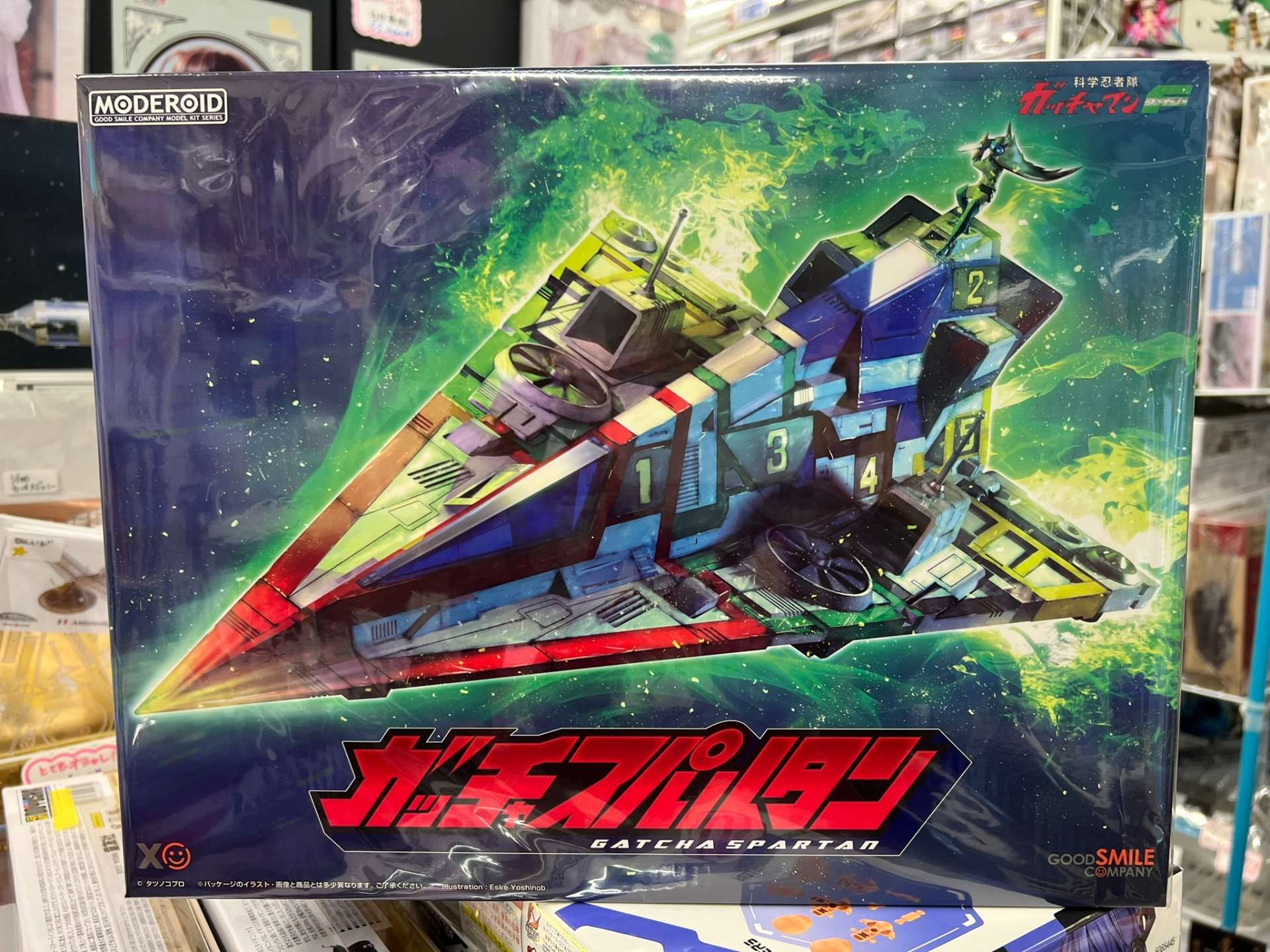 MODEROID ガチャスパルタン　プラモデル MODEROID「ガッチャスパルタン」入荷しました！ | ブログ | プラモデル