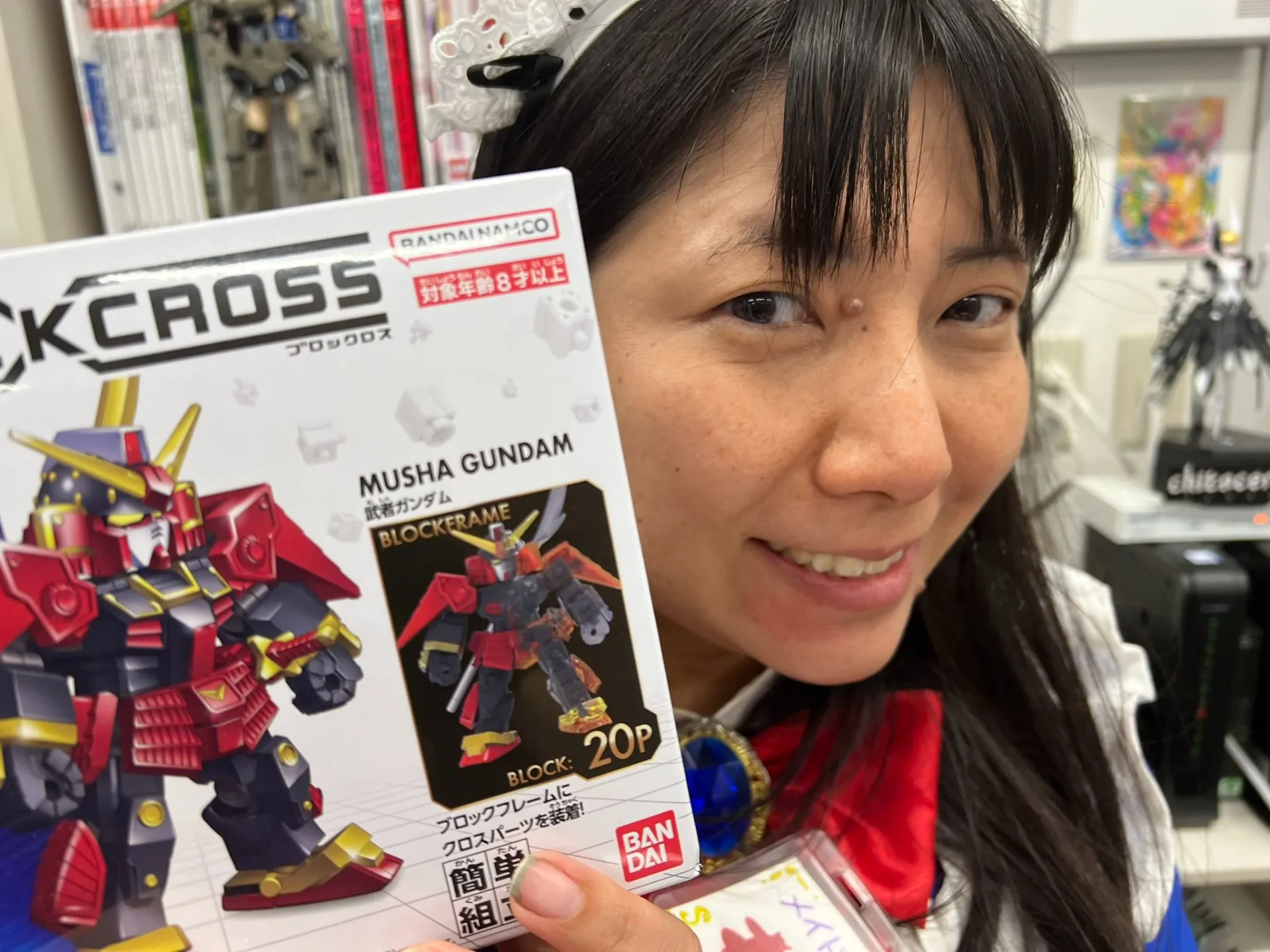 ガンプラのようでガンプラじゃない！？ まつり堂模型店に「ガンダム ブロックロス」登場！