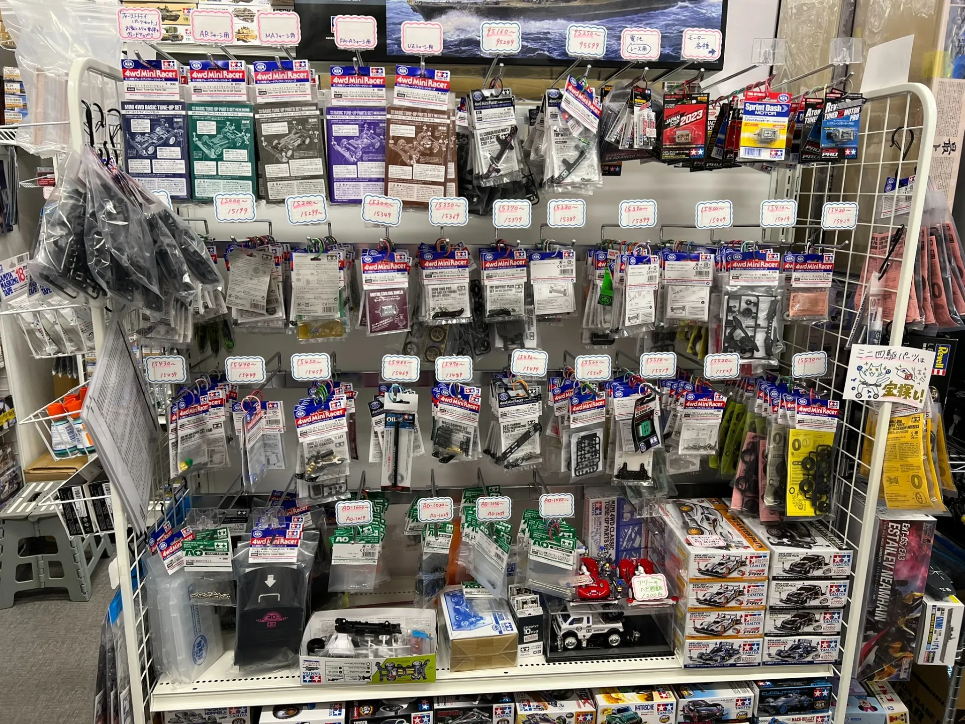 6月1日は「ネジの日」！ ミニ四駆のパーツはまつり堂模型店で！