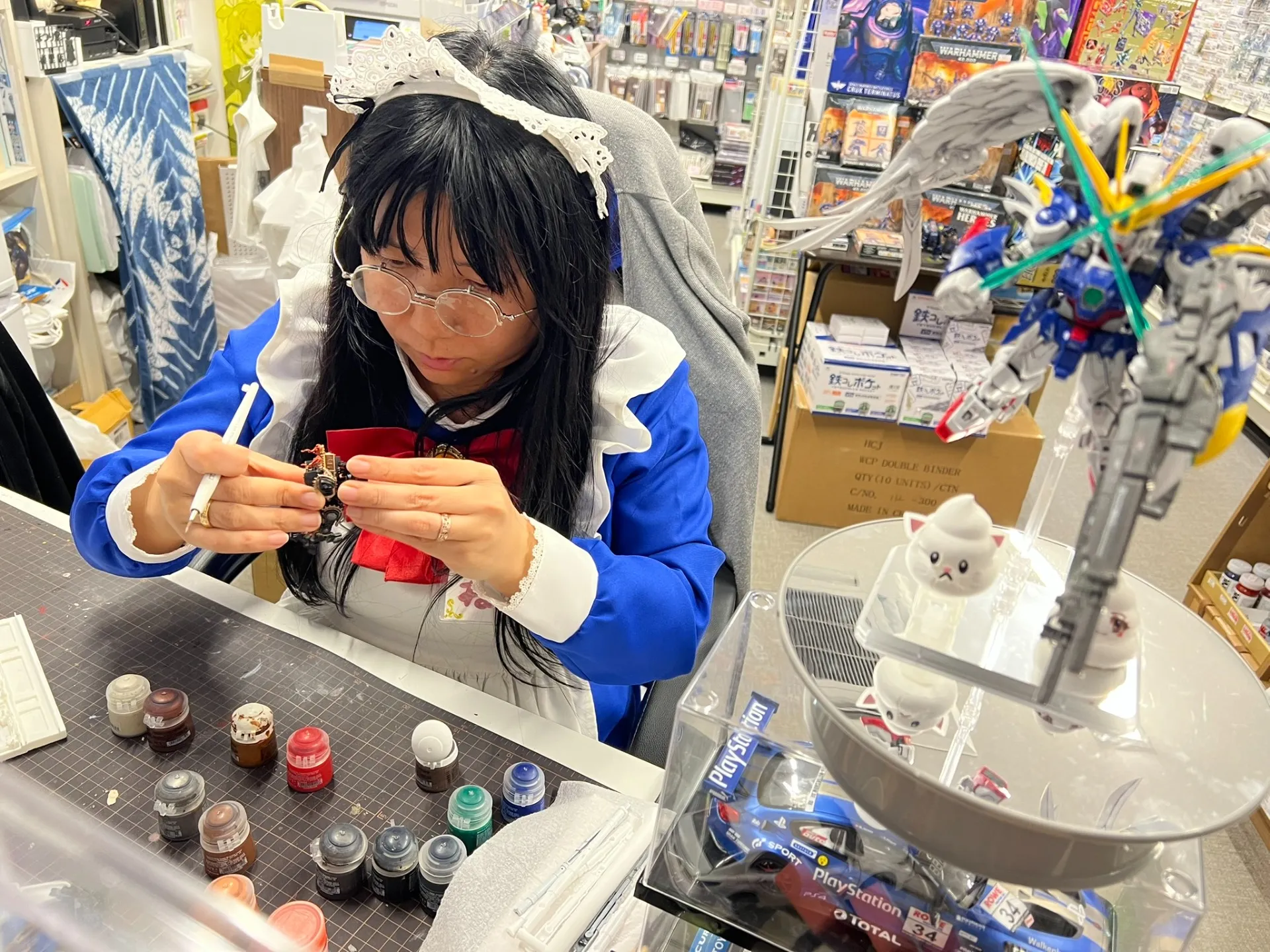 “Maid × Modeler” — The Heart of Japanese Hobby Culture