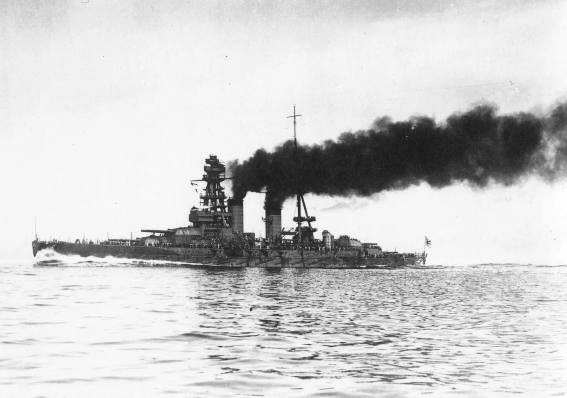 日本海軍戦艦「長門」の煙突の変遷